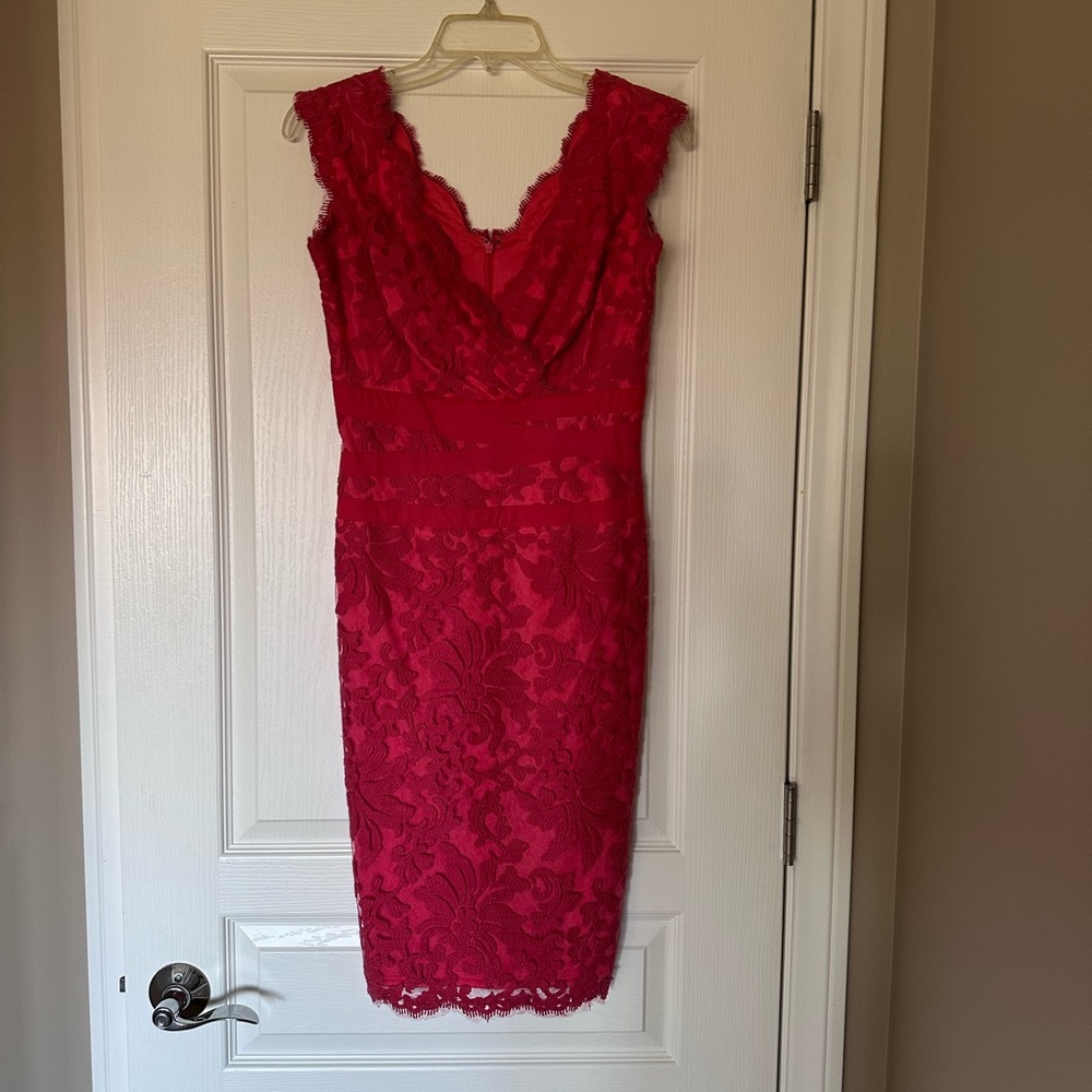 Fitted evening dress